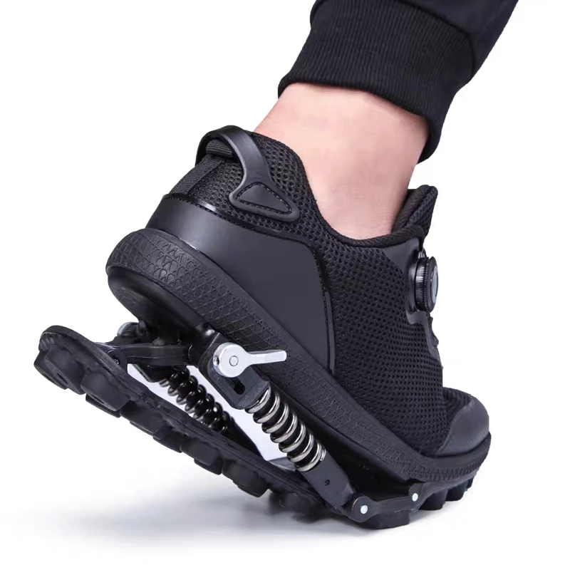 Women'S Shoes - Zapatos Mecánicos con Cordones de Alambre
