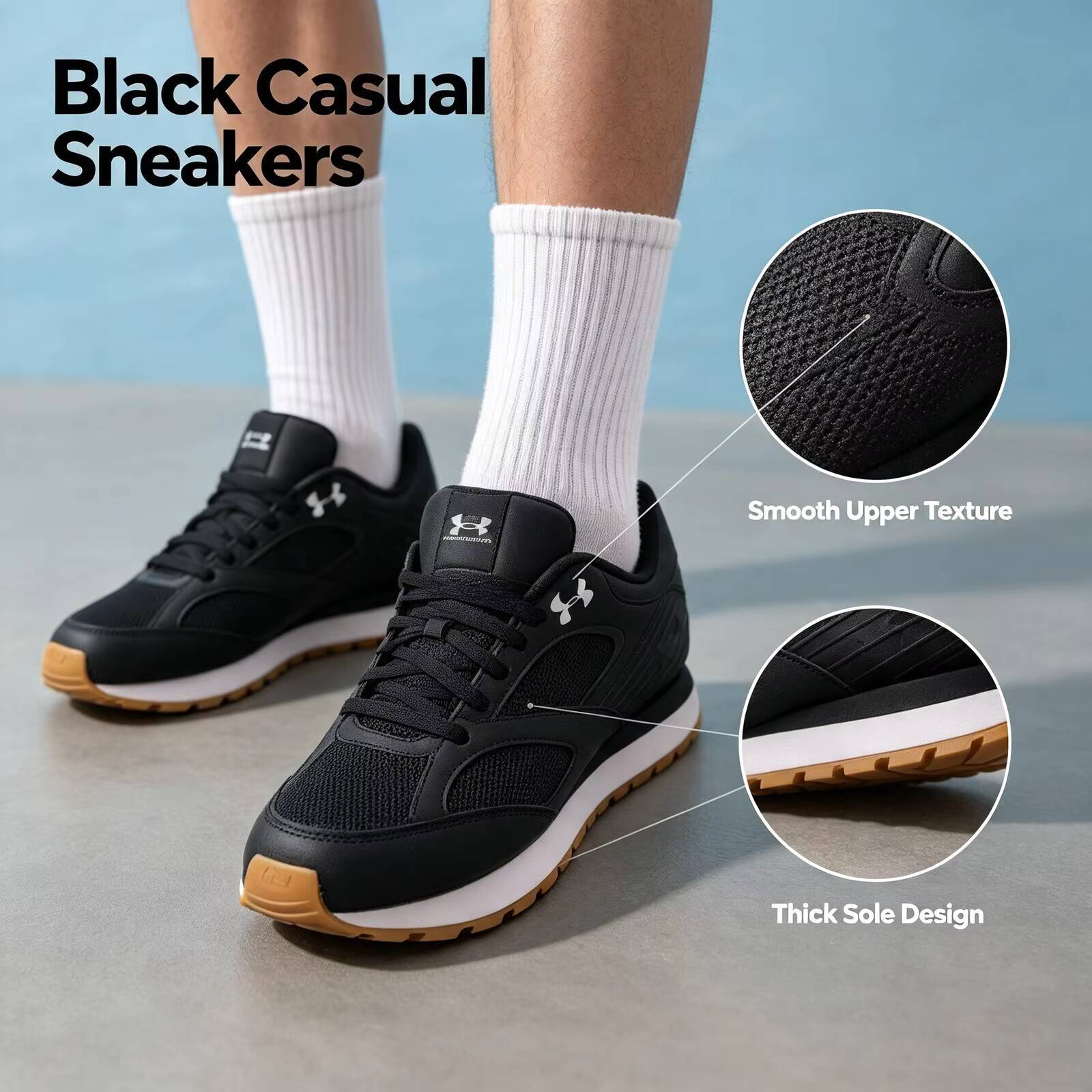 Air Cushion Jogger Shoes Men - Nuevas zapatillas para correr Under Armour
