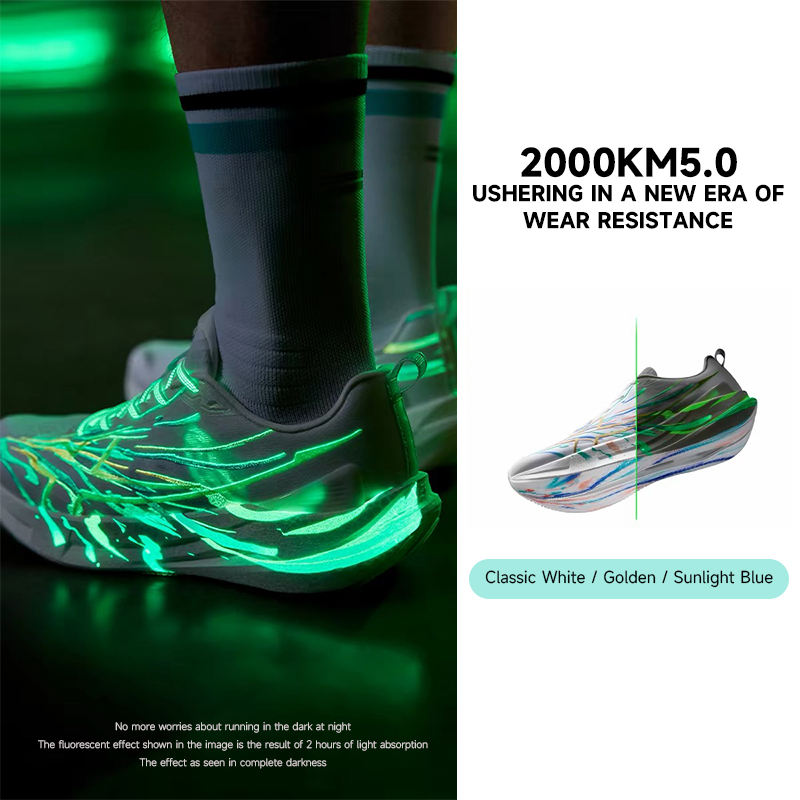 XTEP 2000km 5.0, Nuevos Colore - Reflective Night Running Shoes reseña y precio